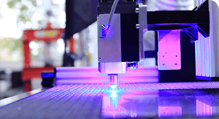 Cover Image of a laser cut and engraving machine, a service by Elle Lab