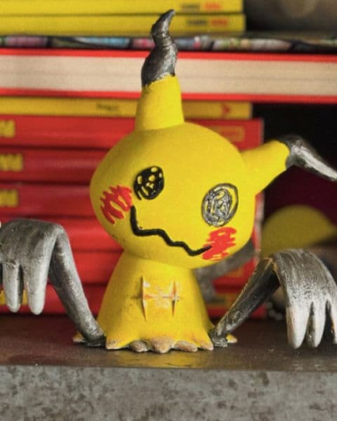 A Fan Art Figure painted by Maku, Elle Lab Workshop's partecipant in Milan